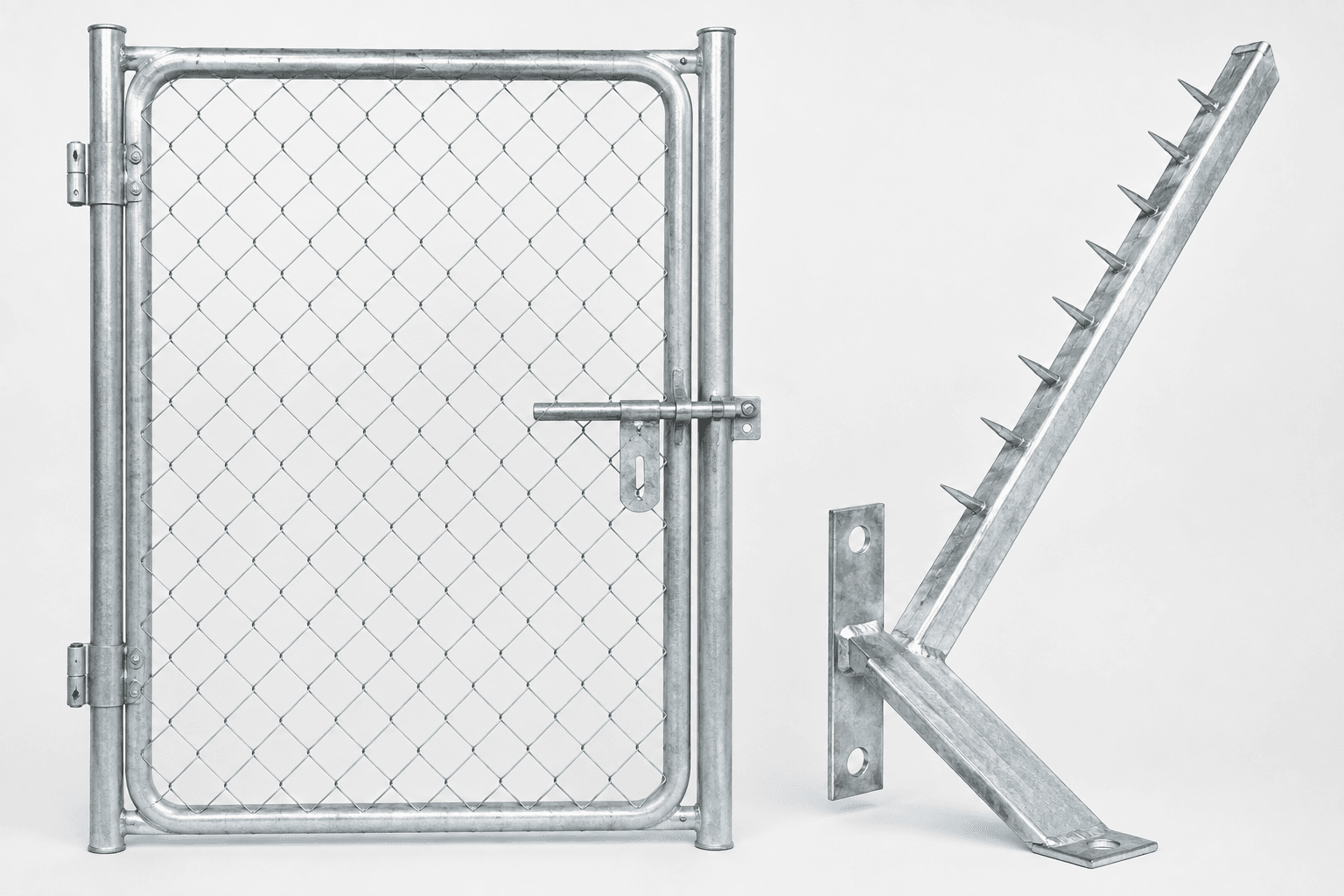 Chain-Link Fencing & Barbed Wire thumbnail 7